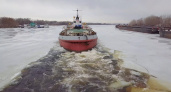 Предупреждают от опасности: на Волге у Козьмодемьянска будут ломать лед из-за испытаний судна