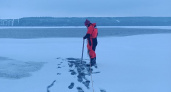 Спасатели измерили прочность льда на марийских водоемах