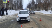 Легковушка протаранила 17-летнего подростка на переходе в Йошкар-Оле