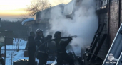 Садовый домик спасли от взрыва во время пожара в Марий Эл