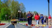 Священный огонь Победы зажгли в Йошкар-Оле