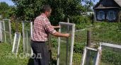 Старые двери и оконные рамы не вынесла на помойку: как сделать идеальный копеечный забор на даче из того, что казалось ненужным