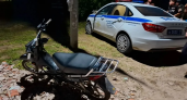 В Волжском муниципальном округе автоинспекторы задержали 13-летнего подростка на мопеде