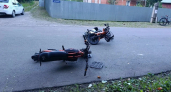 Два ребенка влетели друг в друга на электровелосипедах в посёлке Шелангер