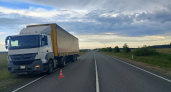 Грузовой Мерседес насмерть сбил мужчину на мотоблоке в Марий Эл