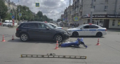 Подросток в Йошкар-Оле влетел в иномарку: получил права и сразу нарушил ПДД