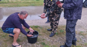 Пять тысяч крошечных стерлядок уплыли в Волгу из Козьмодемьянска