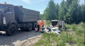 В Марий Эл с обочин убирают покрышки, стройотходы и бытовой мусор