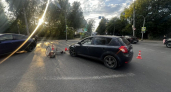 Велосипедист выехал на красный под колеса Kia в Йошкар-Оле