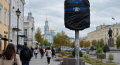 В Йошкар Оле на Патриаршей площади временно зачехлили знак Пешеходная зона