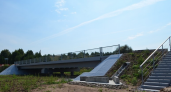 По новому мосту через реку Курша в Волжском районе открыли движение