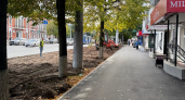В Йошкар-Оле отремонтировали двухкилометровый тротуар на улице Первомайской