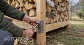 Дровяник собирается как конструктор "Лего" без всякой сварки и хлопот: трачу вечер - стоит годами