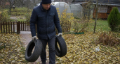 Старые покрышки превращаю в чёрную «гальку»: дорожки из резиновой крошки в разы дешевле бетона и служат годами