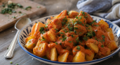 Не варю и не жарю: к мясу делаю пикантную картошечку по-испански - быстро и вкусно