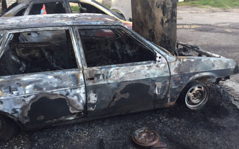 В Марий Эл за три дня сгорело четыре авто