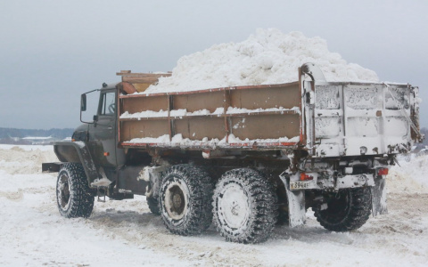 "Навалило": сколько снега вывезли с улиц Йошкар-Олы?