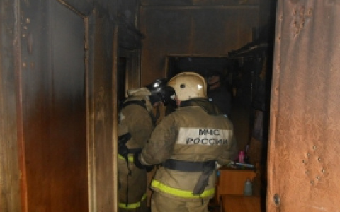 Трагедия в Йошкар-Оле: ночью в пожаре погиб мужчина