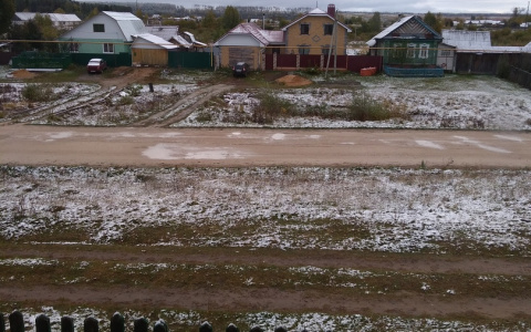 «Зима близко»: в Марий Эл прошел первый снег