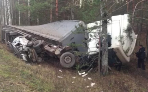 Появились фото с места ДТП на Казанском тракте, где погибли трое