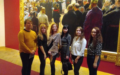 Студенты МарГУ в Русском музее