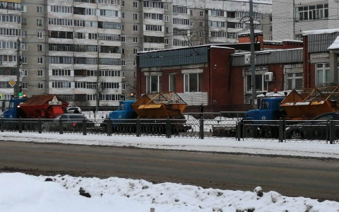 Из Йошкар-Олы вывезли более 2000 кубометров снега за новогодние праздники