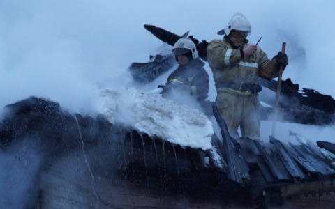 За новогодние каникулы в пожарах погибли двое жителей Марий Эл