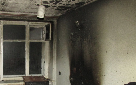 В Марий Эл пожарные спасли из задымленного подъезда пятерых жителей дома