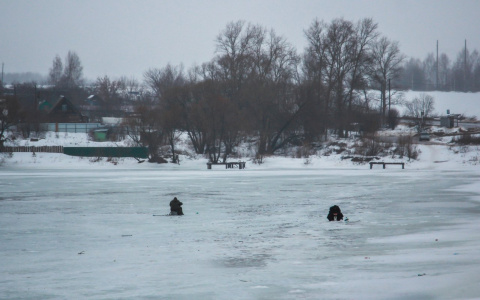 Спасатели Марий Эл помогли четырем москвичам, застрявшим во льдах Волги