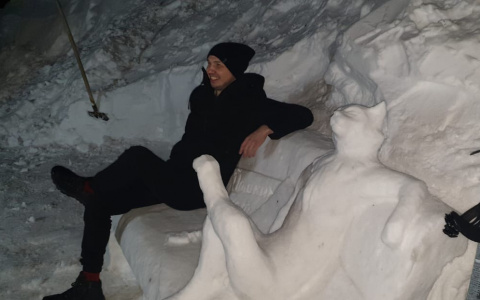 «С любовью из Йошкар-Олы»: на горнолыжном курорте России «поселился» Йошкин кот