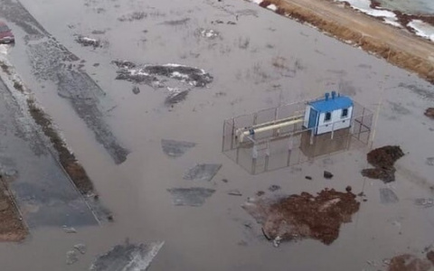 В пригороде Йошкар-Олы образовался «океан»