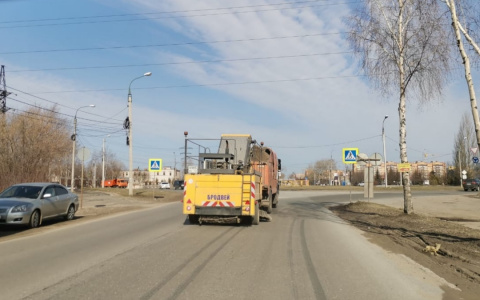 Более 900 тонн грязи было убрано с дорог Йошкар-Олы