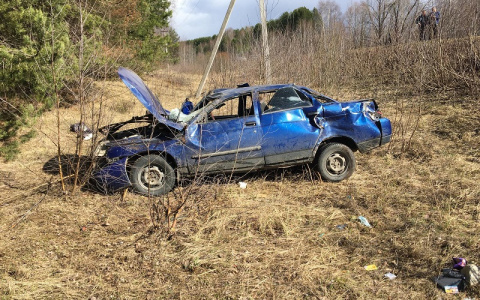 Два водителя улетели в кювет с дорог в Марий Эл: есть пострадавшие