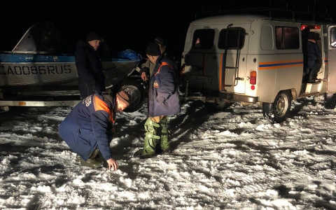Туристы, которых вытащили из ледяной Илети, поблагодарили спасателей Марий Эл