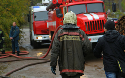 В Звениговском районе Марий Эл на пожаре погиб мужчина