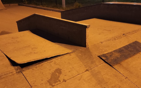 Йошкаролинцы сообщают о разрушении единственного в городе скейт-парка