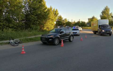 Автоледи на Range Rover сбила велосипедиста на Сернурском тракте