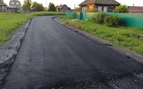 Улицу уменьшили при дорожных работах в поселке Марий Эл: местная власть отреагировала