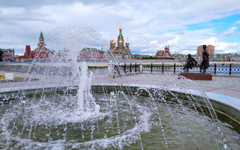 О погоде в Йошкар-Оле—синоптики прогнозируют дождь и грозу