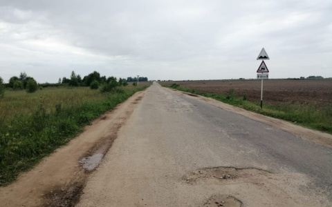 Общественники попросили дорожников отремонтировать участок сельской дороги в Марий Эл