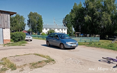 В Марий Эл 8-летняя велосипедистка оказалась под колесами ВАЗа