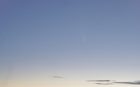 Йошкаролинка запечатлела ярчайшую комету