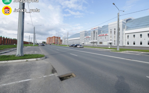 Водителей Йошкар-Олы на одной из улиц поджидает западня