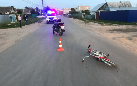 В Марий Эл 8-летняя девочка попала под колеса мотоцикла