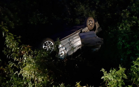 На дорогах Марий Эл пьяная девушка перевернула «четырнадцатую»