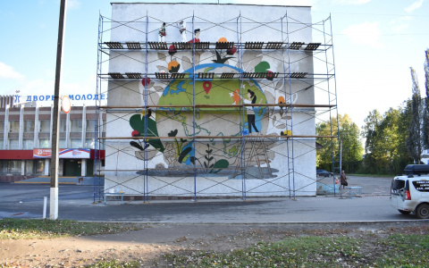 Художники стрит-арта продолжают добавлять Йошкар-Оле красок