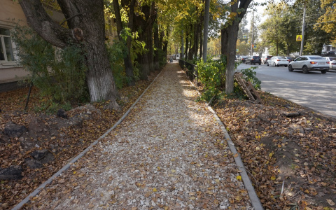 Пешеходные зоны Йошкар-Олы продолжают облагораживать