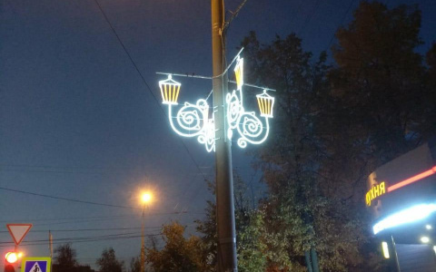 Новое современное освещение появилось на улицах Йошкар-Олы