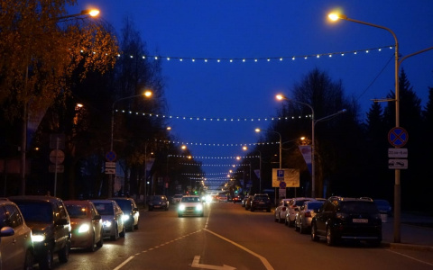 Центр Йошкар-Олы украсили иллюминацией к 100-летию республики