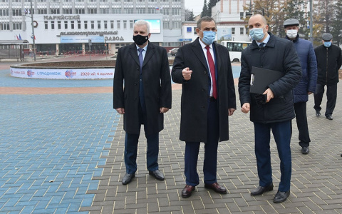 Глава Марий Эл прогулялся по обновленной пешеходной зоне